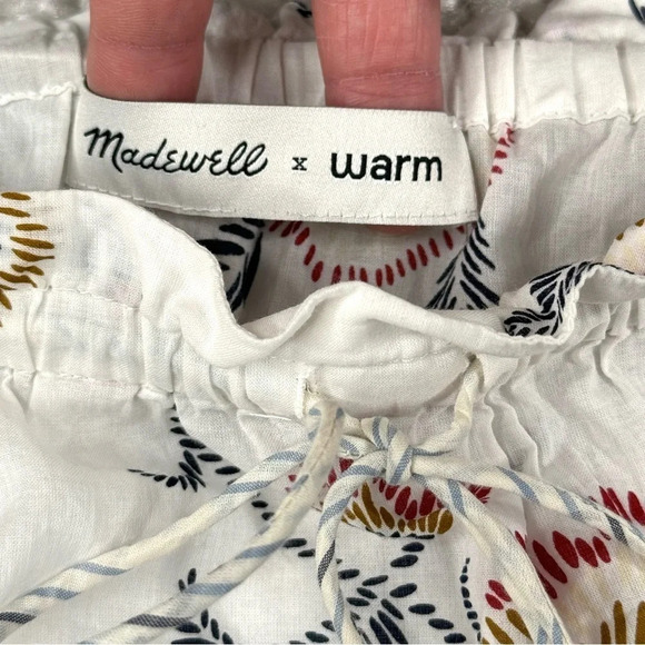 Madewell x Warm Drawstring Boho Tank Top Honolulu Hibiscus - Picture 5 of 11